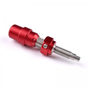 Nika boogschieten 250006 roestvrijstalen kern plunjer voor boogschieten recurve boog kussen plunjer