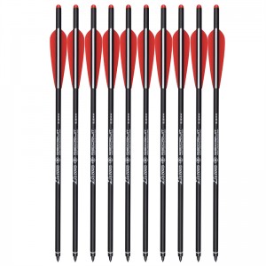 Elong Outdoor 116048-01 ID7.62mm 18 inch Rollfiberglass Boogschieten kruisboogbouten