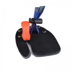 Elong Outdoor 42FT05 LH M Size Boogschieten Finger Tab Finger Protector Vinger Saver Lederen Schieten Tab voor Recurve Bow