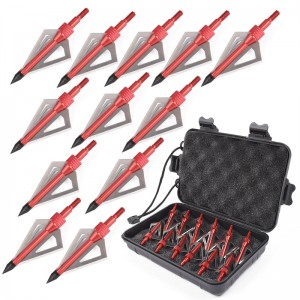 Elongarrow 15B005 100Grain Broadhead Arrow Hunting Tips Schroef Pijl Broadheads