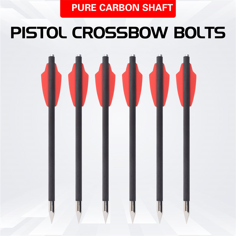16 cm pure koolstofpijlen voor pistoolkruisboog