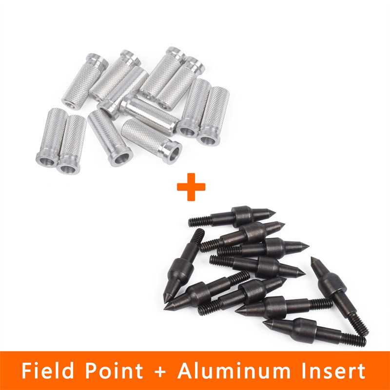 Pijlkoppen en aluminium insert voor doe -het -zelfpijlen