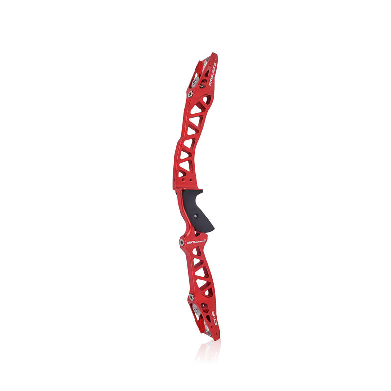 ET-12 25 inches rode kleur rh ilf cnc proces recurve boog risers